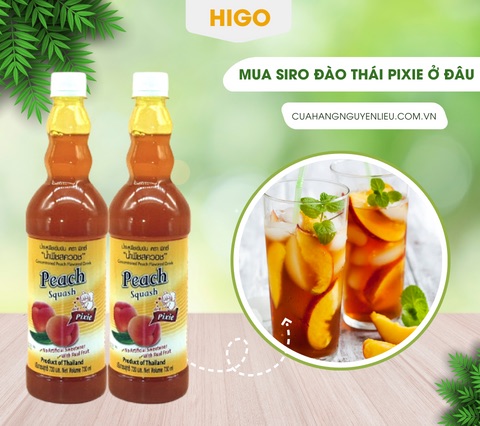 mua siro đào thái pixie ở đâu