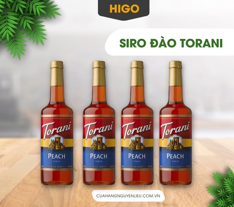 siro đào torani