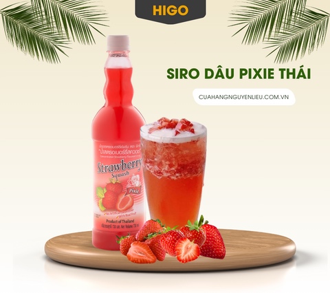 thông tin siro dâu thái pixie