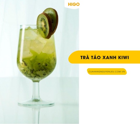 trà táo xanh kiwi