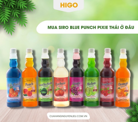 mua siro thái blue punch ở đâu