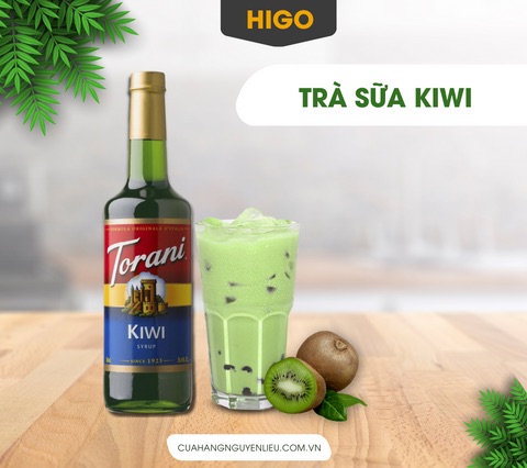 trà sữa kiwi