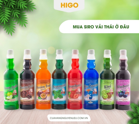 mua siro vải thái pixie ở đâu