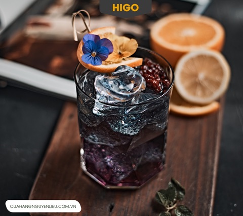 cách pha chế soda việt quất