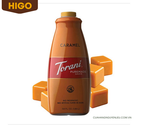 sốt caramel torani