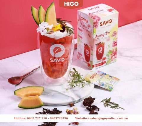 thông tin sản phẩm trà túi lọc savo loving tea