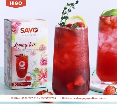 mua trà trà hibicus thảo mộc savo túi lọc ở đâu