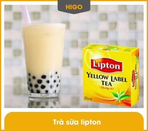 trà lipton sữa