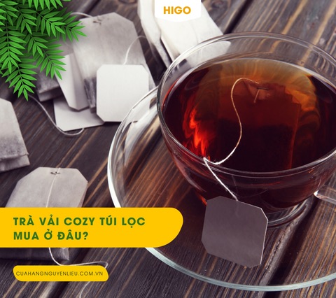 mua trà vải cozy túi lọc ở đâu