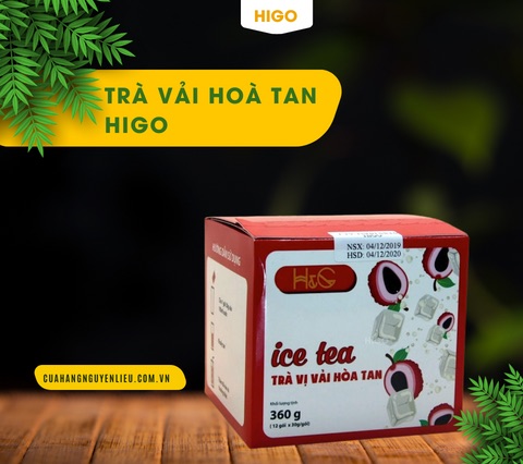 trà vải hoà tan higo