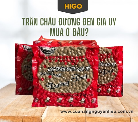 Trân châu đường đen gia uy mua ở đâu