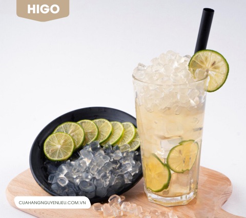 pha trà nha đam với trân châu trắng 3q zion