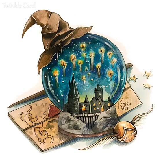 Thư nhập học Hogwarts 1 Thư nhập học Hogwarts 1
