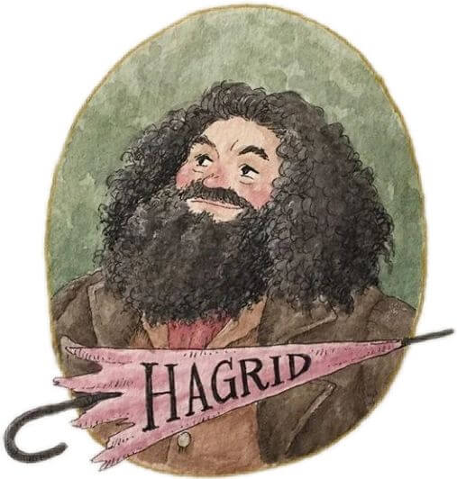 Chân dung bác Hagrid Chân dung bác Hagrid