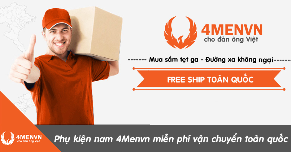 Phụ kiện nam 4Menvn miễn phí vận chuyển toàn quốc