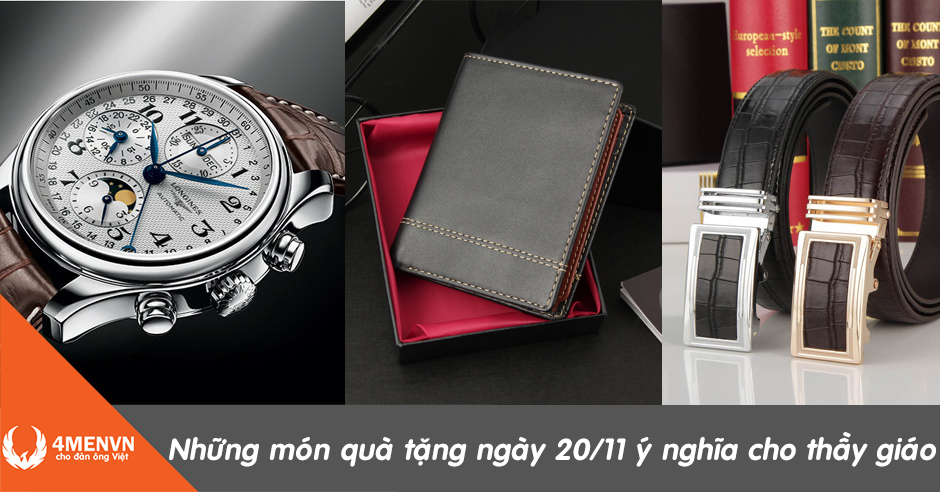 Những món quà tặng ý nghĩa ngày 20/11 cho thầy giáo