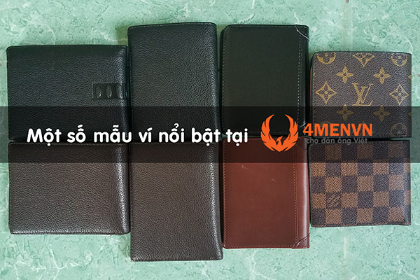 Các mẫu ví nam tiêu biểu tháng 5/2018