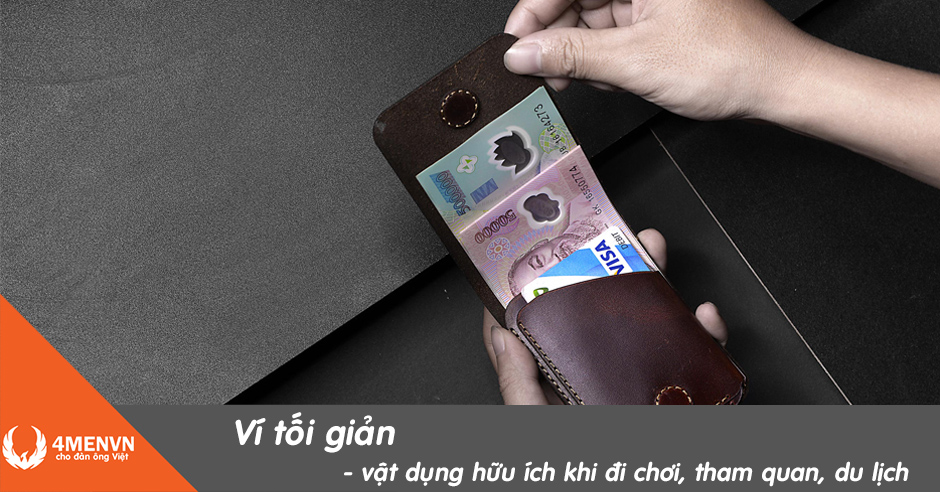 Ví tối giản - vật dụng hữu ích khi đi chơi, tham quan, du lịch