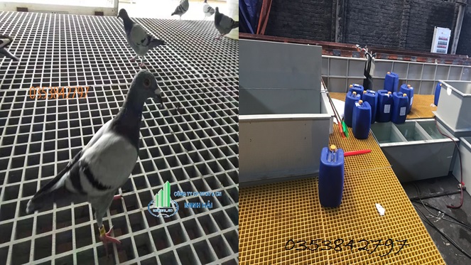 Ứng dụng thực tế của tấm sàn grating composite FRP