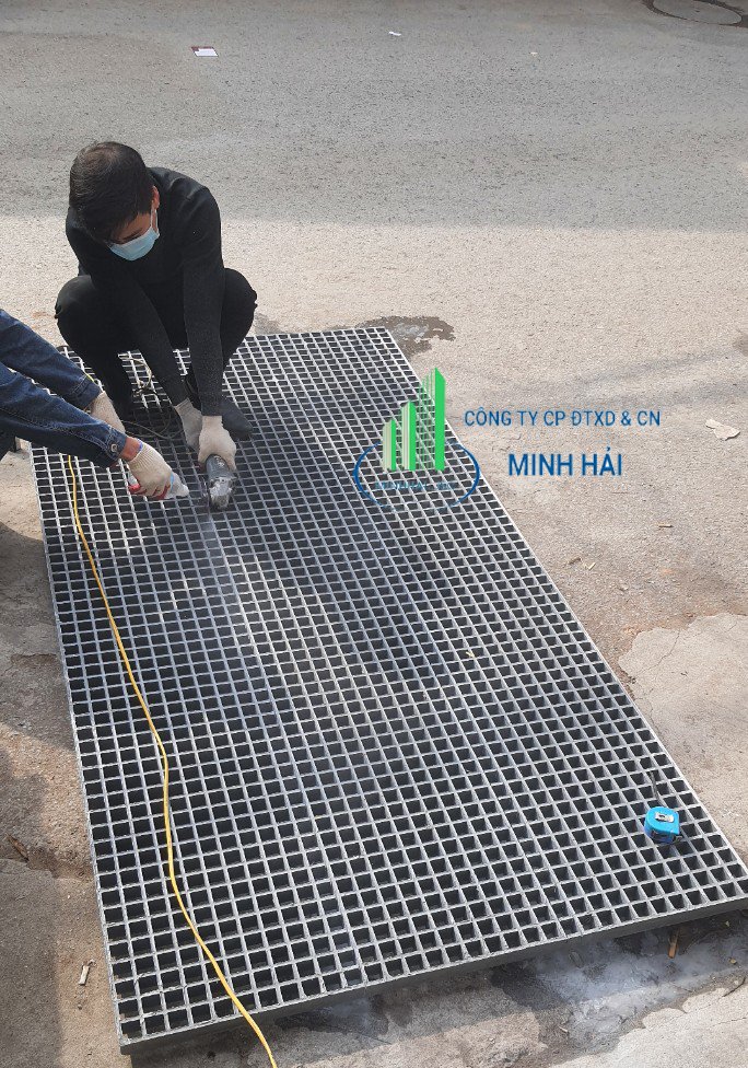 Tấm sàn frp grating