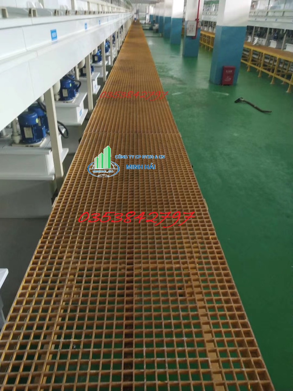 Ứng dụng tấm sàn Composite FRP