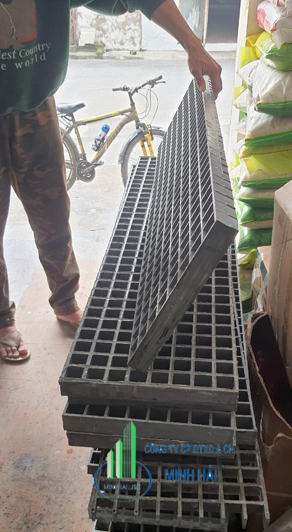 tấm sàn grating composite frp