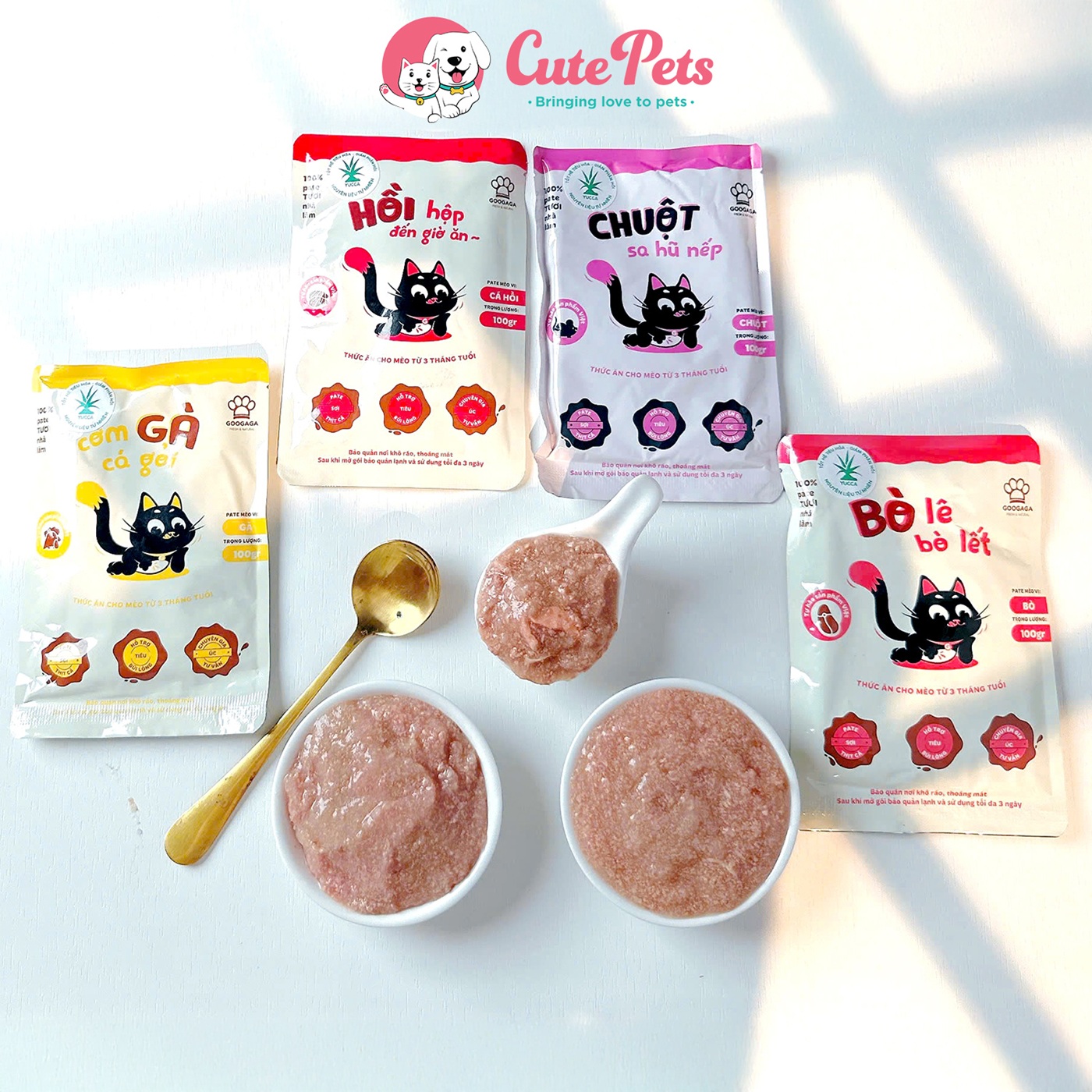 Pate mèo Googaga 100g Pate tươi nhà làm - Cutepets
