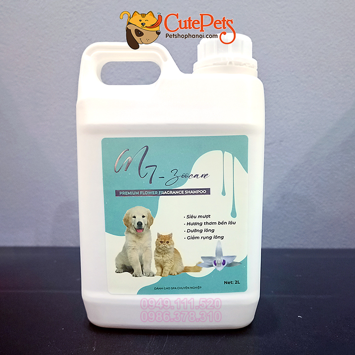 Sữa tắm cho chó mèo M7 Zoo Care hương nước hoa Pháp - CutePets