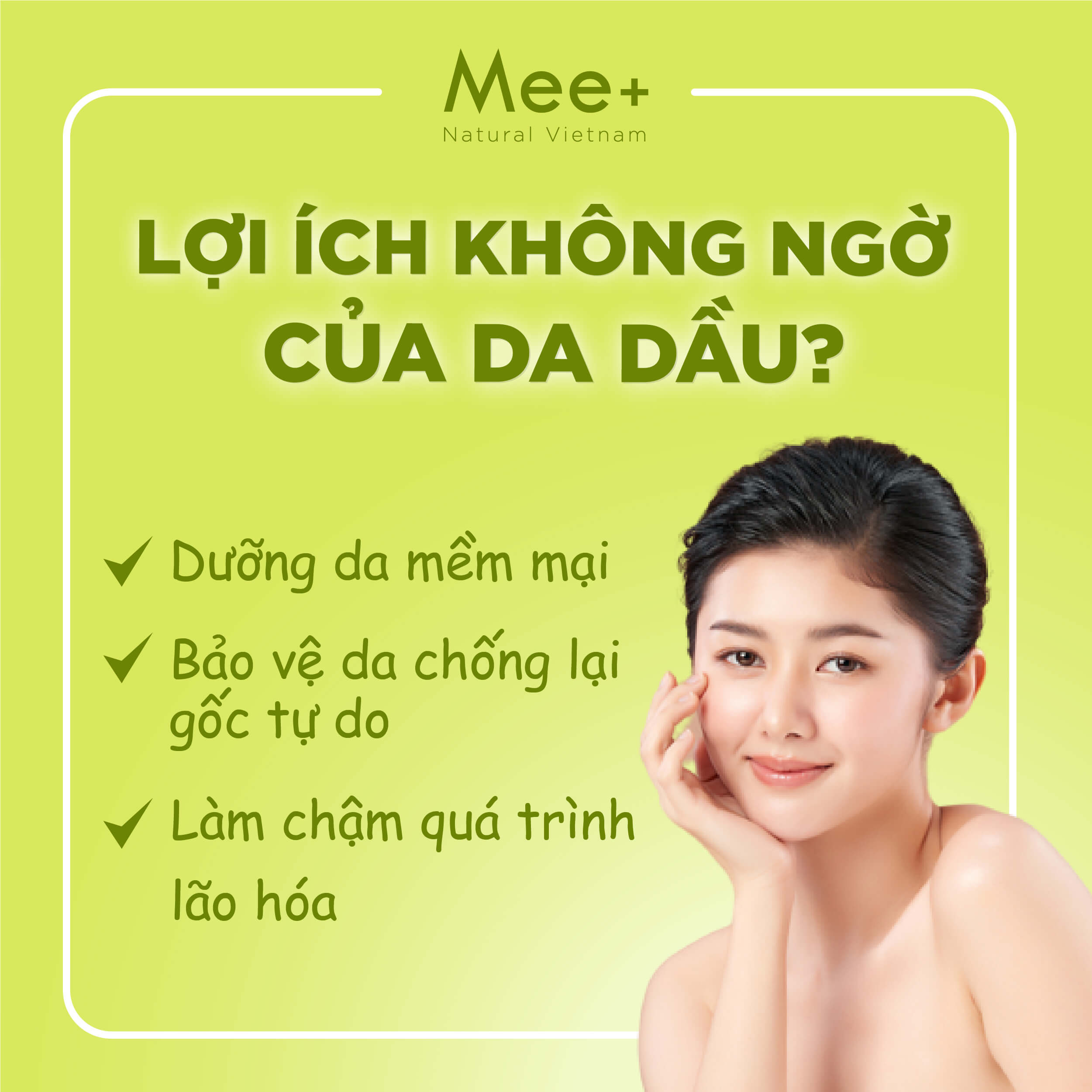 3 lợi ích không ngờ của da dầu