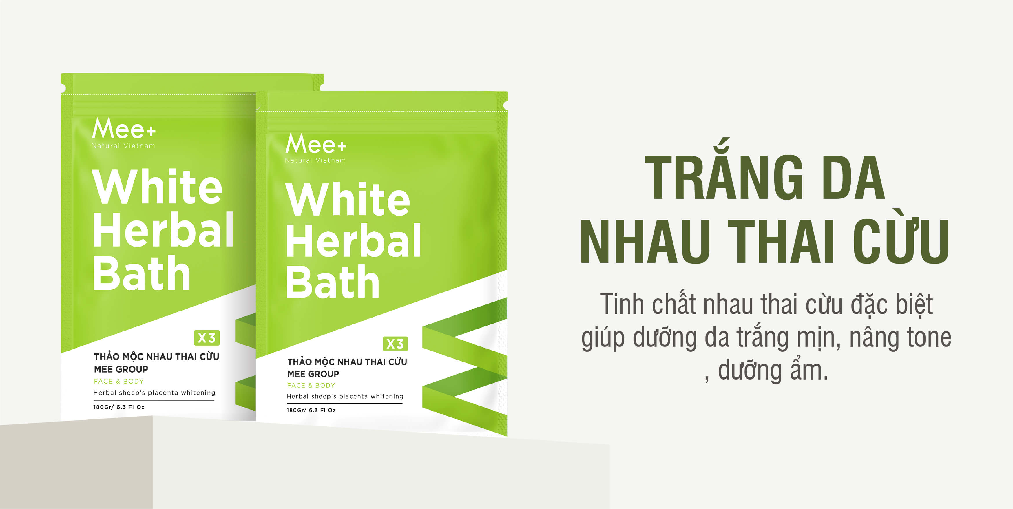 Trắng da nhau thai cừu Mee Natural Vietnam