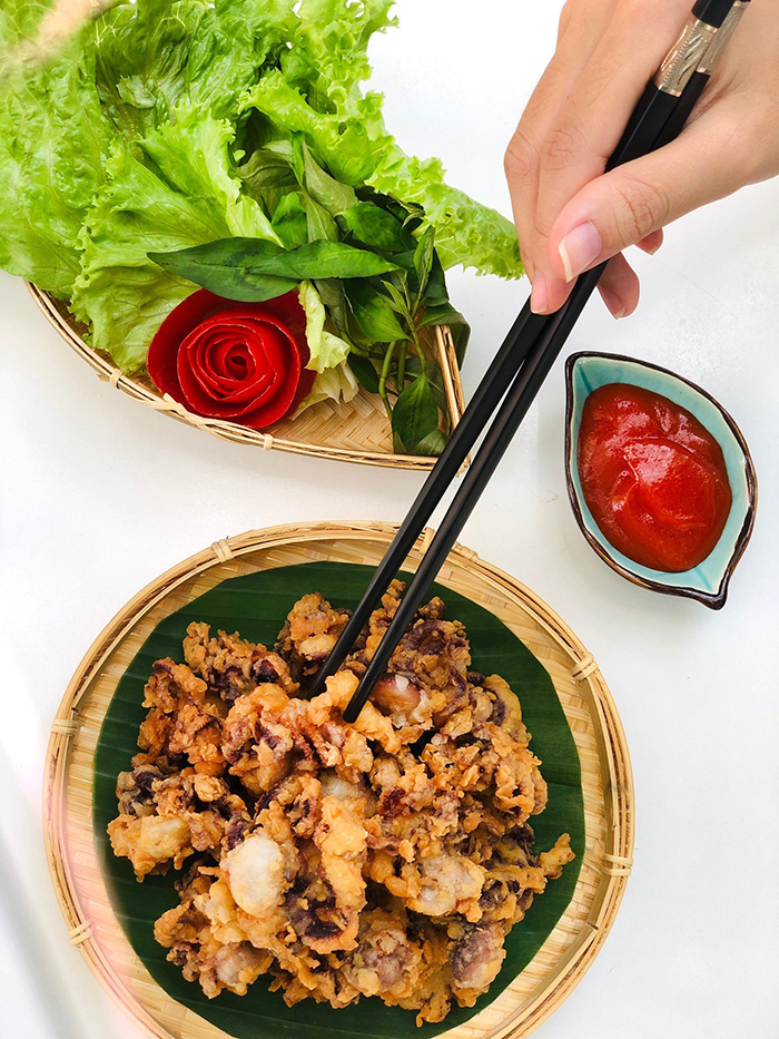 bạch tuộc chiên giòn TPHCM tại 24h Seamart