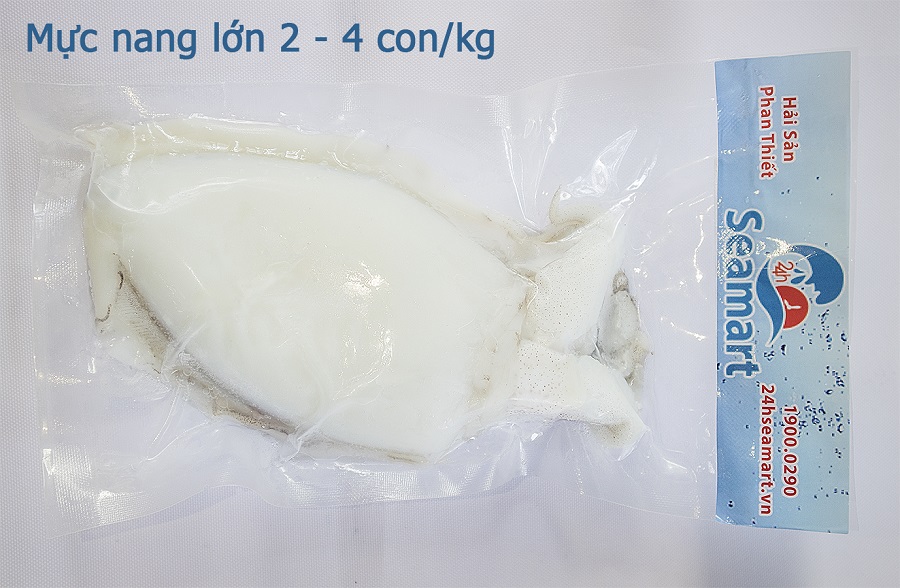 mực nang 2 - 4 con/kg