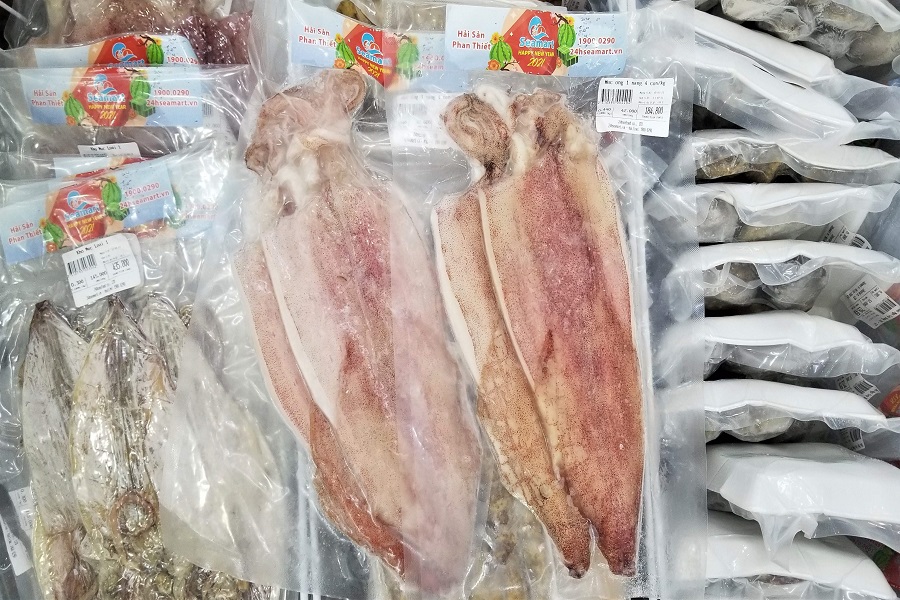 Mực ống 1 nắng