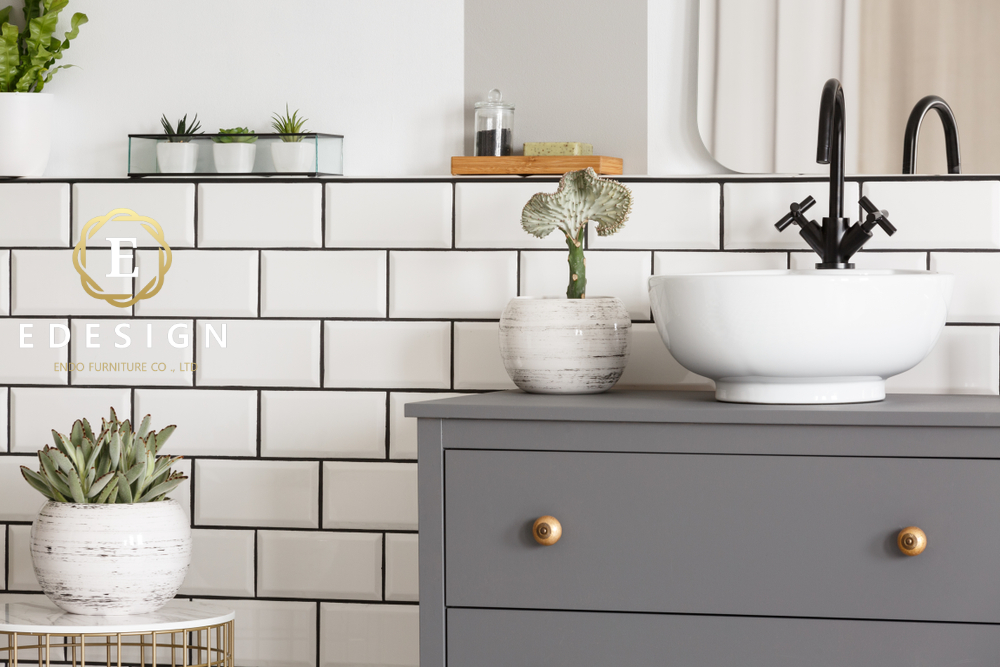 Sử dụng chậu rửa oval