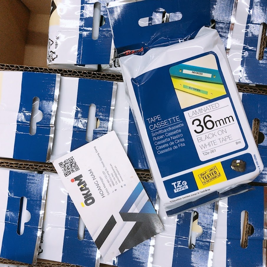 Băng nhãn Brother TZe-261 36mm