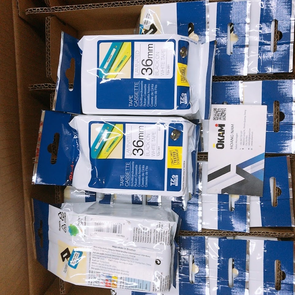 Băng nhãn Brother TZe-261 36mm