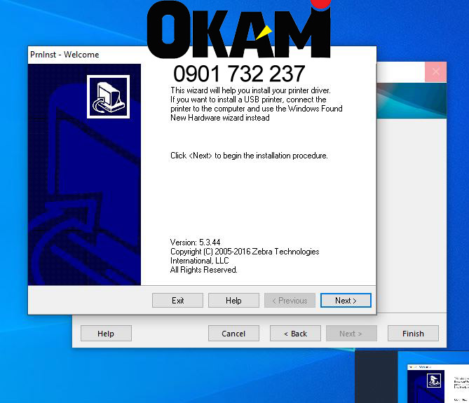 Cài đặt driver máy in Zebra ZT610