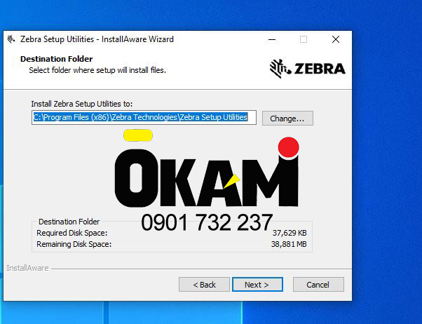 Cài đặt driver máy in Zebra ZT411