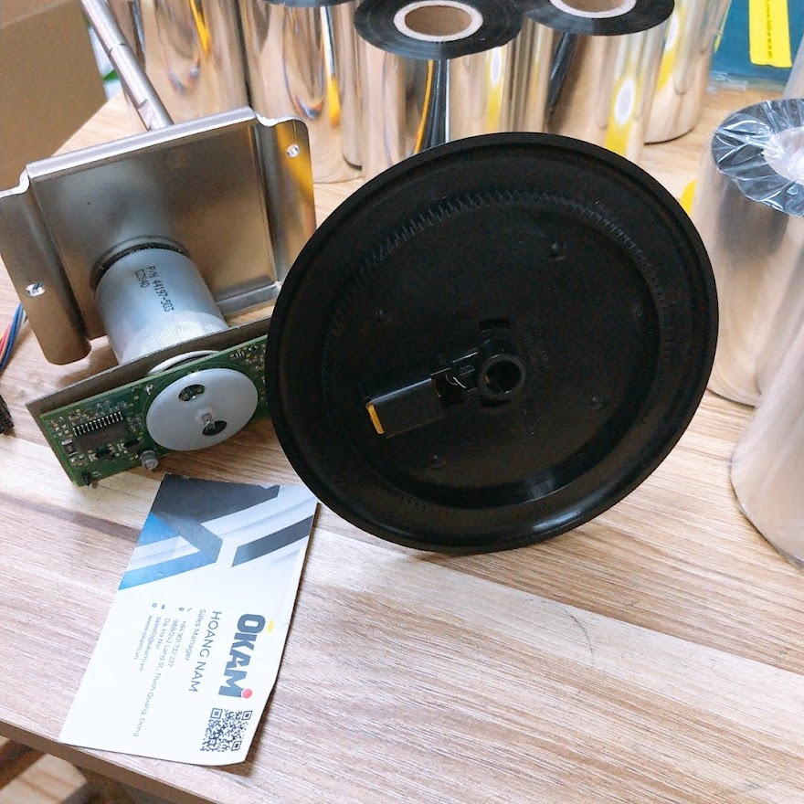 Bộ cuốn decal tự động ZT410 Zebra