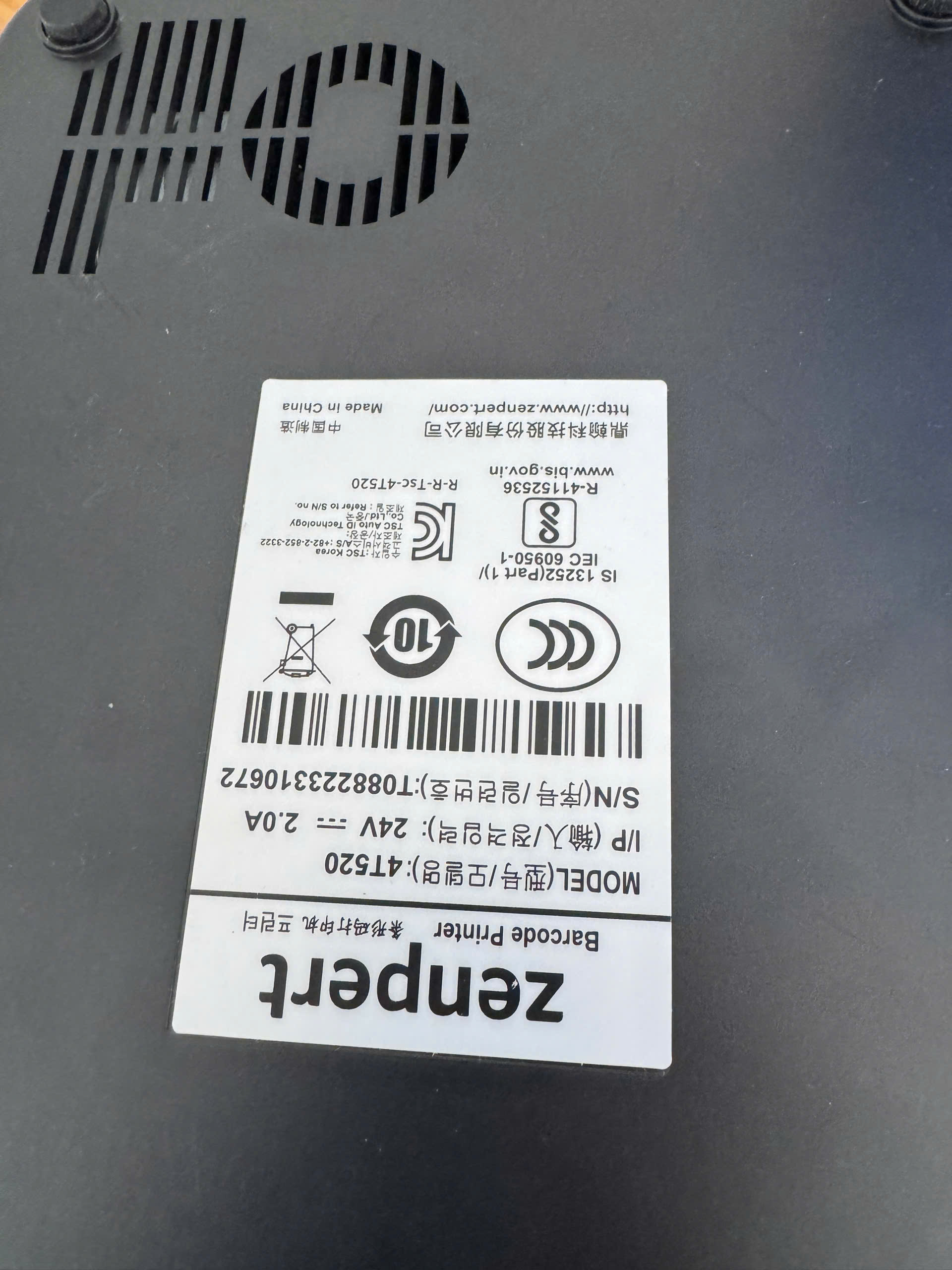 Đầu in Zenpert 4T520 chính hãng Okami