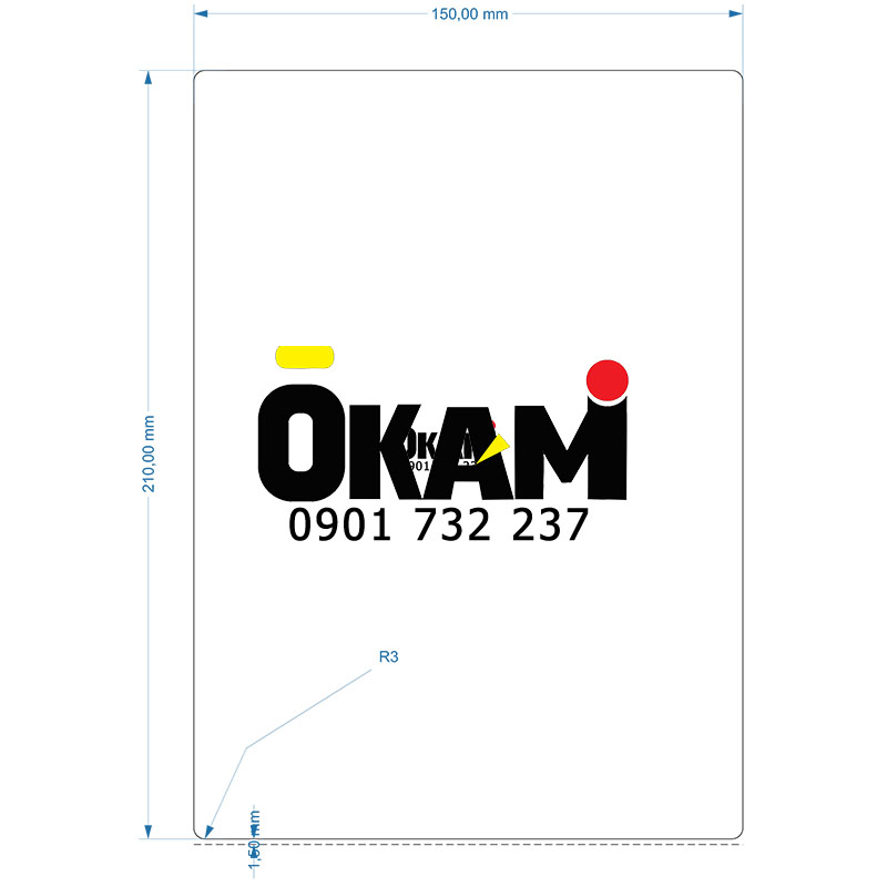 Decal 150x210 x150m