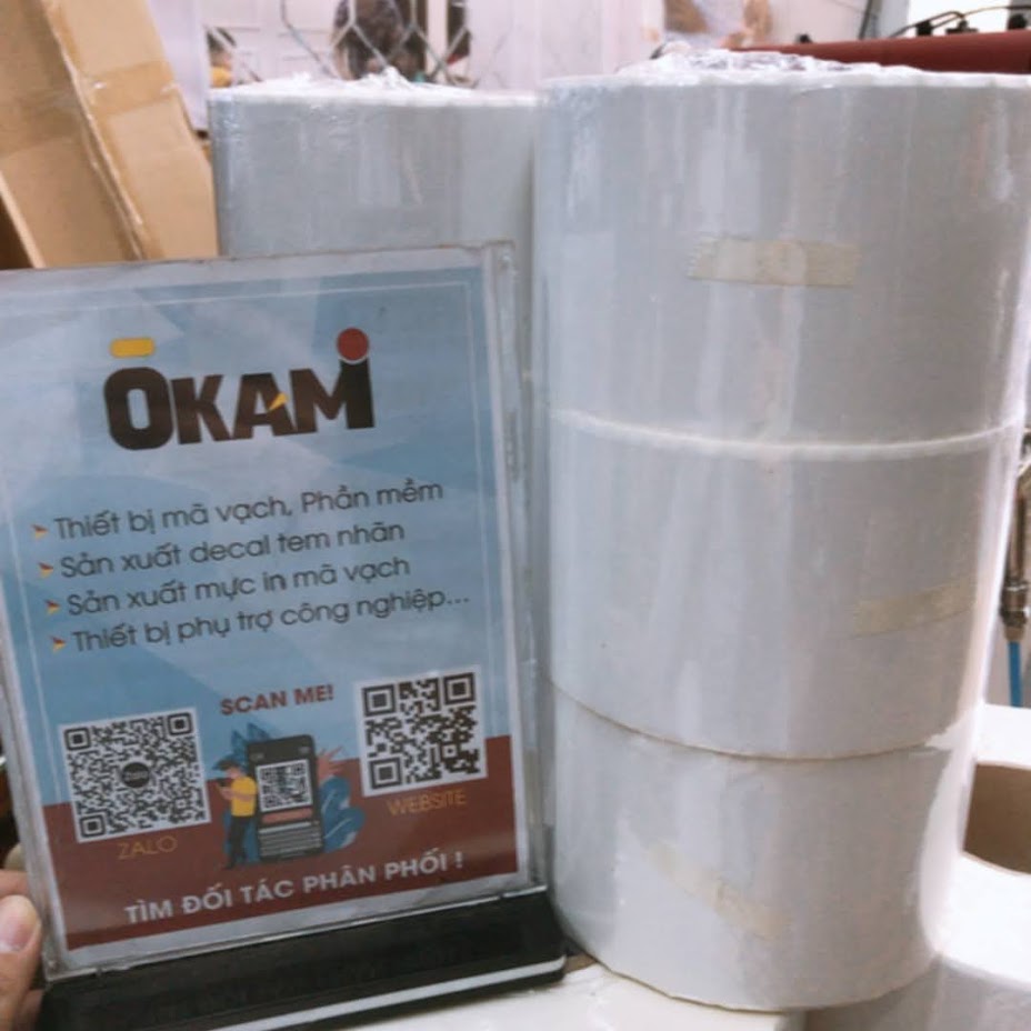 Decal in mã vạch 80x60