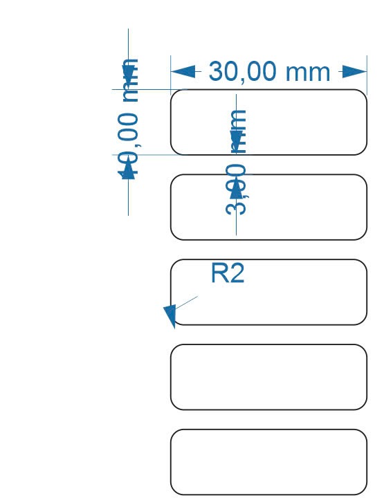 Decal nhiệt 30x10  cuộn 50m