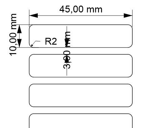 Decal in mã vạch PVC 45x10 x50m