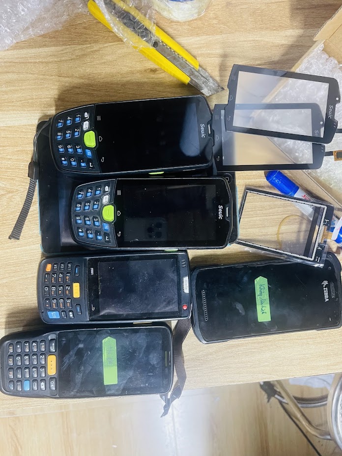 Màn hình máy quét mã vạch autoid