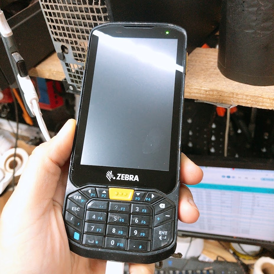 màn hình máy quét mã vạch zebra