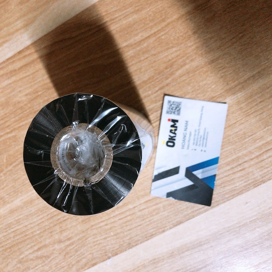 Ruy băng in mã vạch Resin 85mm x 300m