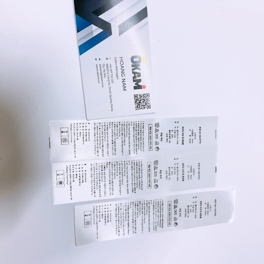 in tem vai theo yeu cau