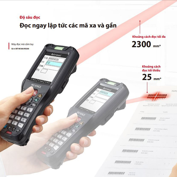 MÁY QUÉT MÃ VẠCH - KIỂM KHO KEYENCE