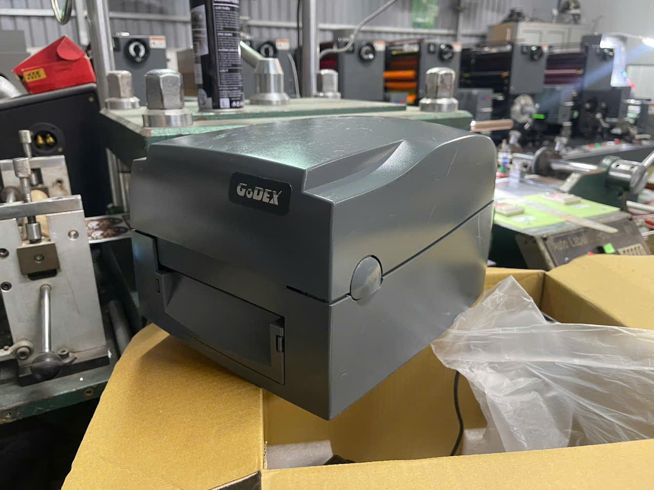Máy in mã vạch Godex G500 cũ